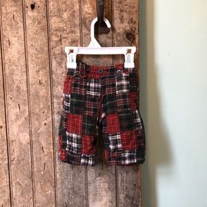 Baby Gap plaid pants 0-3mos